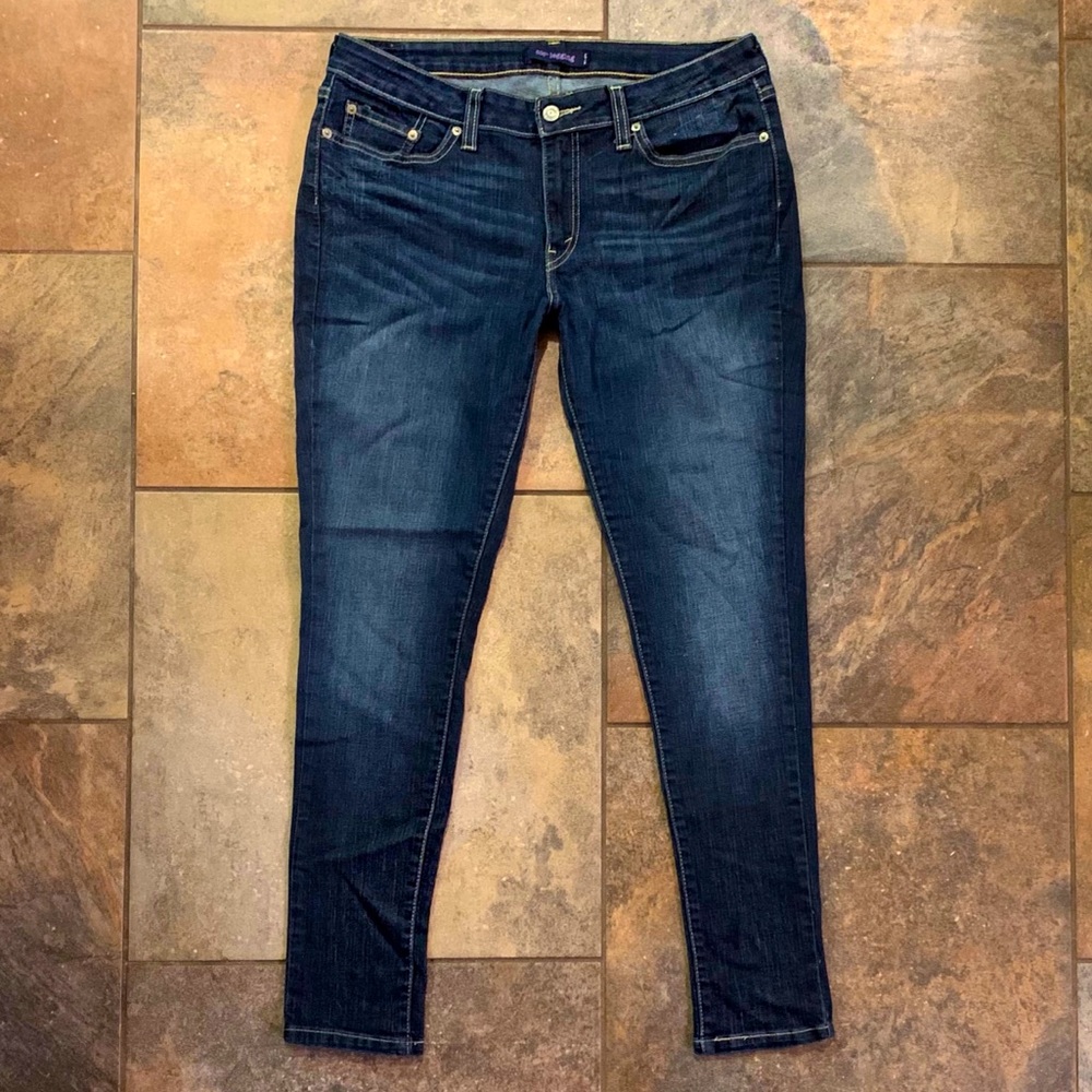 LEVIS 535 JEAN LEGGING Super Skinny Jeans Sexy STRETCH size 17 from MACYS 13 15